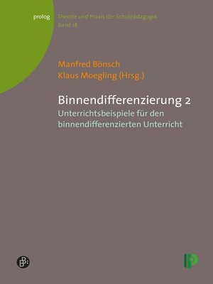 cover image of Binnendifferenzierung. Teil 2